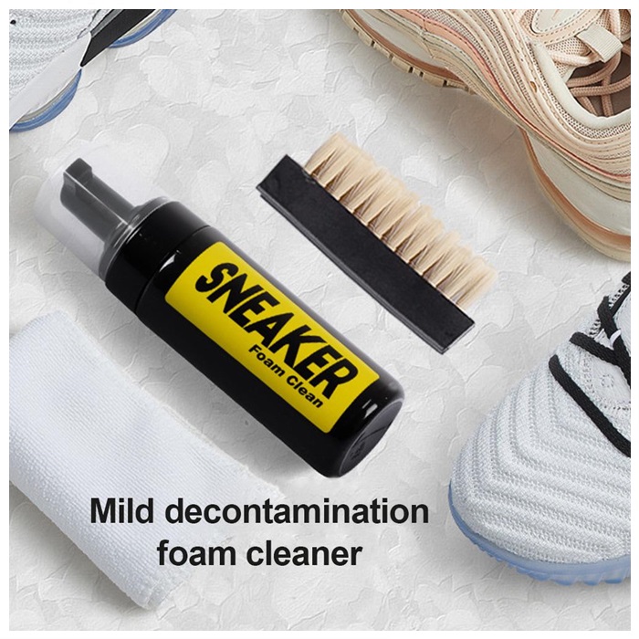 Buy Sneaker Cleaner Cleaning Set Ingredients Formula Deep Stain Cleaner